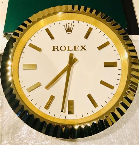 rolex wall clocks|rolex wall clocks uk.